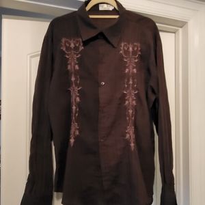 Mens button down shirt